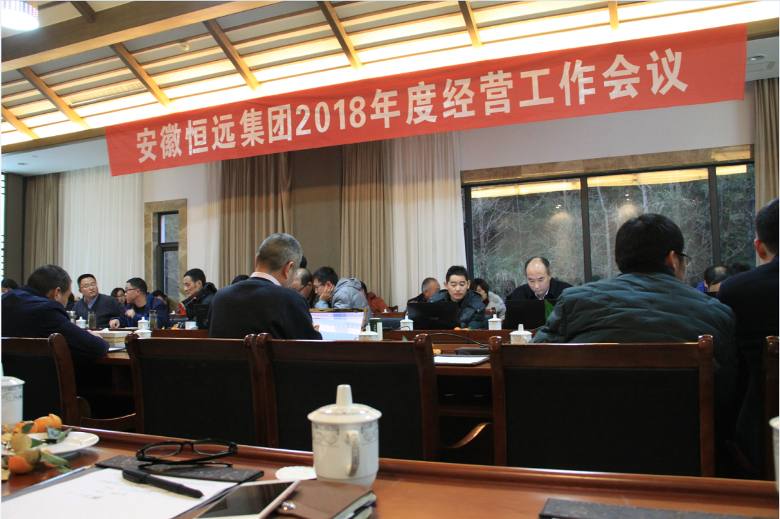 安徽新葡的京集团召开2018年度经营工作会议